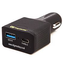 Ridgemonkey 45W USB C PD Car Charger Adaptor